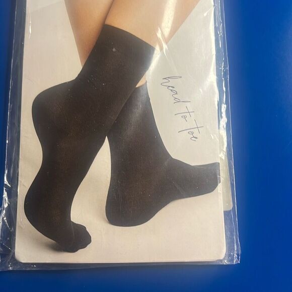 NWT Wolford Cotton Opaque Matte Socks 80 Denier - Picture 2 of 6